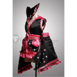 Vocaloid Miku Sakura Lolita Kimono Cosplay Costumes