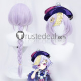 Genshin Impact Qiqi Keqing Ningguang Mona Chongyun Purple Blue Cosplay Wigs