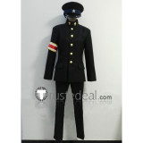 Dai Gyakuten Saiban Naruhodou Ryounosuke no Bouken Ryounosuke Naruhodou Black Green Cosplay Costume