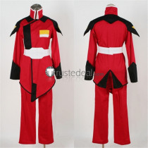 Mobile Suit Gundam SEED Athrun Zala Red Military Uniform Cosplay Costume