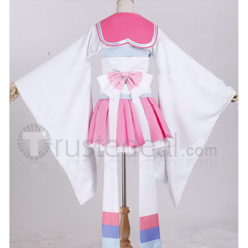 Gijinka Sylveon Pink Kimono Cosplay Costume