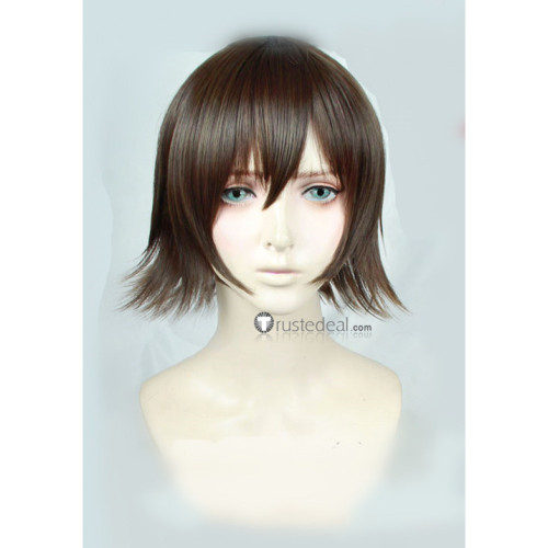 Final Fantasy XV 15 Iris Amicitia Gray Brown Cosplay Wig
