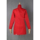 Psycho-Pass Shion Karanomori Red White Cosplay Costume