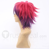 No Game No Life Sora Pink Purple Cosplay Wig