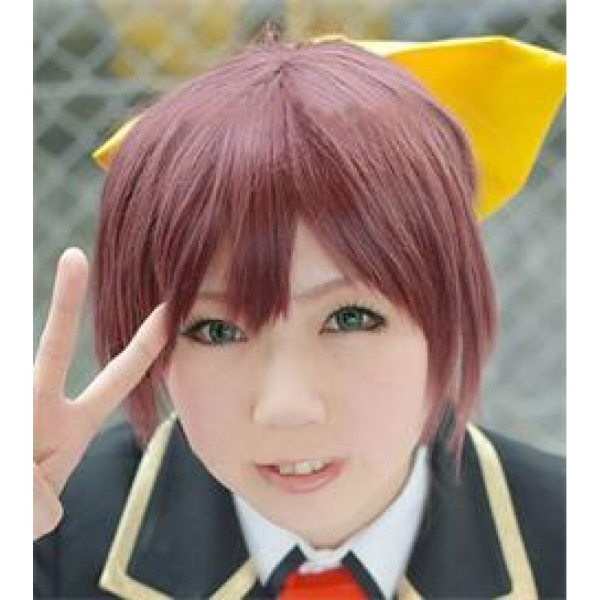 Baka to Tesuto to Shokanjuu Shimada Minami Cosplay Wig