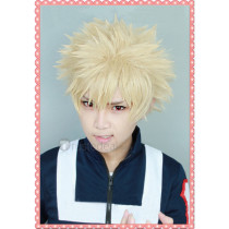 My Hero Academia Boku no Hero Academia Katsuki Bakugou Blonde Cosplay Wig