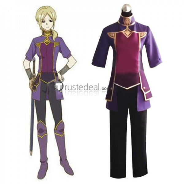 Akagami no Shirayukihime Kiki Seiran Purple Cosplay Costume
