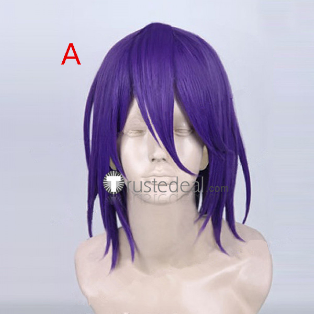 Kuroko no Basketball Yosen Murasakibara Atsushi Purple Cosplay Wig, image size:1000x1000
