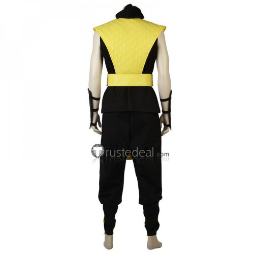 Mortal Kombat X Scorpion Yellow Cosplay Costume