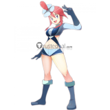 Pokemon Skyla Gerania Gym Leader Cosplay Boots Shoes
