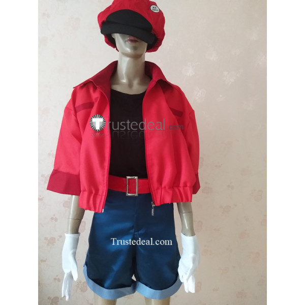 Hataraku Saibou Cells at Work Erythrocyte Red Blood Cell Cosplay Costume