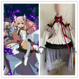 Owari no Serafu Seraph of the End Bloody Blades Game Krul Tepes Black White Cosplay Costumes 2
