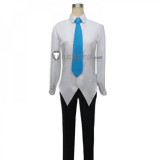 YuGiOh VRAINS Yusaku Fujiki Blue Uniform Cosplay Costume