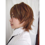 Guilty Crown OUMA SHU Brown Cosplay Wig
