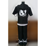 Pokemon Sun and Moon Guzma Black Cosplay Costume