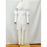 Tokyo Ghoul Ken Kaneki Battle Suit White Cosplay Costume