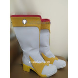 Tales of Vesperia Estelle Estellise Sidos Heurassein Yellow White Cosplay Boots Shoes