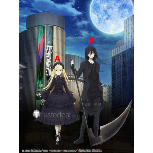 Satsuriku no Tenshi Angels of Death Halloween Rachel Black Gothic Lolita Ray Cosplay Costume
