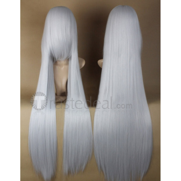 Vampire Knight Hiou Shizuka Long White Cosplay Wig