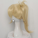 Overwatch Mercy Blonde Ponytail Cosplay Wig