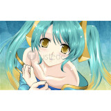 League of Legends Sona Buvelle Long Blue Cosplay Wig