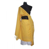 Vocaloid Kagamine Rin Gekokujou Yellow Kimono Cosplay Costume