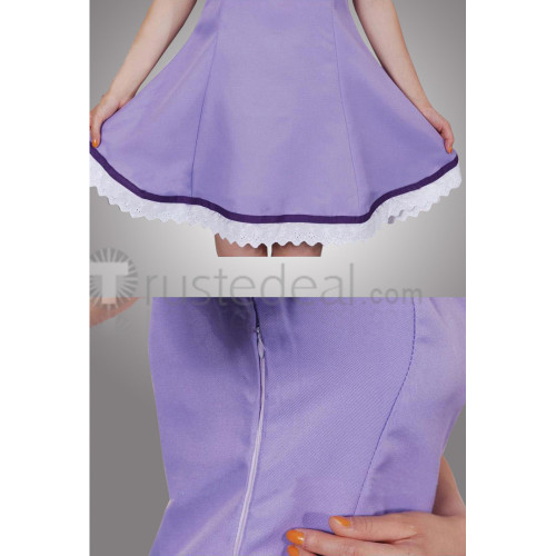 Vocaloid Luka Megurine Rin Miku Meiko Love Ward Nurse Purple Yellow Cosplay Costume