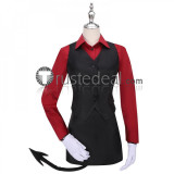 Helltaker Malina Lucifer Justice Zdrada Azazel Pandemonica Red Black Cosplay Costumes
