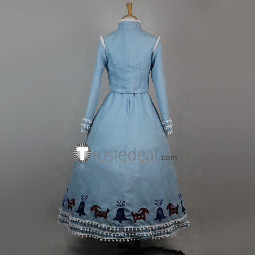 white christmas dresses Peach Georgette Womens Elsa Dress Pleated Skirt Embroidery Casual  Gatherings
