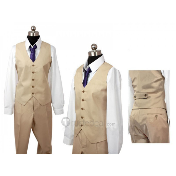 Psycho-Pass Makishima Shogo Vest Suit Cosplay Costume