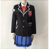 Date A Live Kurumi Tokisaki  Yoshino Tohka Itsuka Shido High School Girls Boys Uniform Cosplay Costumes