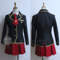Baka to Tesuto to Shokanjuu Kinoshita Yuuko School Uniform Cosplay Costume