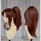 Sailor Moon Sailor Jupiter Makoto Kino Brown Cosplay Wig