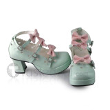Three Bows Lolita Shoes