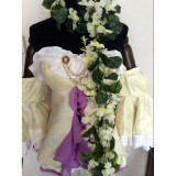 Love Live Tojo Nozomi Fairy Rapunzel Flower Cosplay Costume