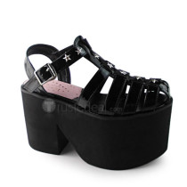 Beautiful Matt White Purple Sandals