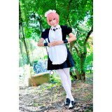 Fairy Tail Virgo Blue Maid Cosplay Costume