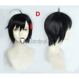 ID Invaded Sakaido Akihito Anaido Koharu Blue Pink Black Cosplay Wigs