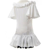 Guilty Crown Shinomiya Ayase White Gown/Dress Cosplay Costume