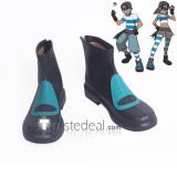 Pokemon Team Aqua Grunts Team Aqua Grunts Cosplay Shoes Boots