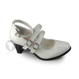 Glossy Red Sweet Lolita Shoes