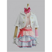 Love Live Snow Halation Nozomi Umi Nico Hanayo Eli Honoka Maki Rin Kotori White Dance Dress Cosplay Costume
