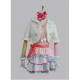 Love Live Snow Halation Nozomi Umi Nico Hanayo Eli Honoka Maki Rin Kotori White Dance Dress Cosplay Costume