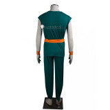 Dragon Ball Trunks Green Cosplay Costume