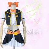 Love Live Koizumi Hanayo Black Perform Cosplay Costume