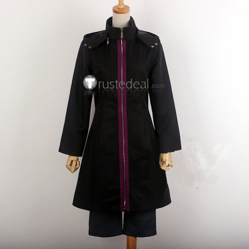 Tokyo Ghoul Touka Kirishima Black Battle Uniform Cosplay Costume 3