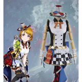 Love Live Cafe Maid Idolized Umi Nozomi Kotori Nico Hanayo Eli Honoka Maki Cosplay Costume Nine Girls