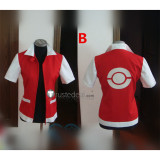 Pokemon Trainer Red Cosplay Costumes