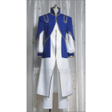YuGiOh V Quinton Blue Purple White Cosplay Costume