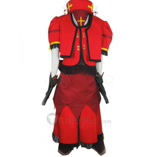 Magical Girl Lyrical Nanoha Vita Cospaly Costume(QD030)